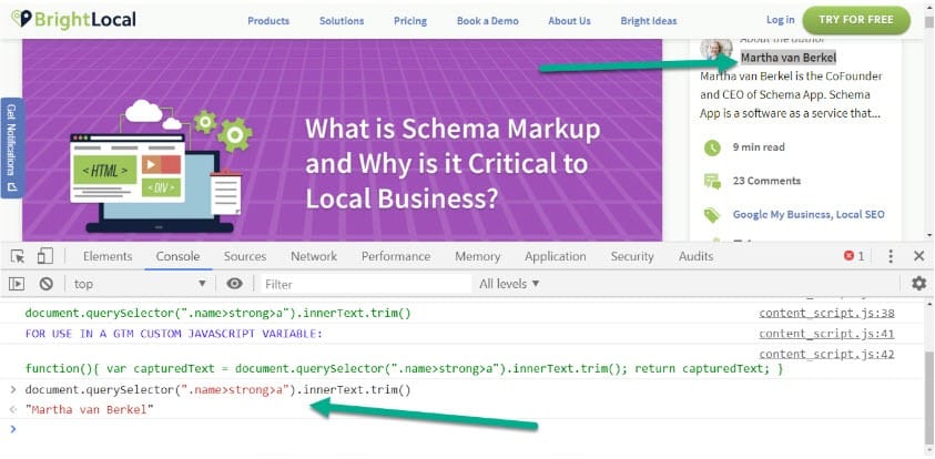 Example of using injected tags for schema