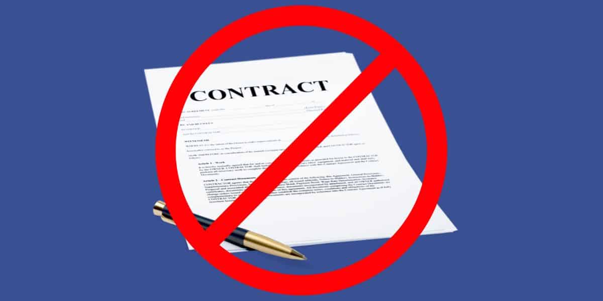 One Click SEO contracts