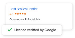Licensed verified by Google