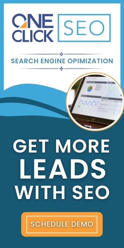 One Click - Get More Leads with SEO - CTA - Ad - side bar