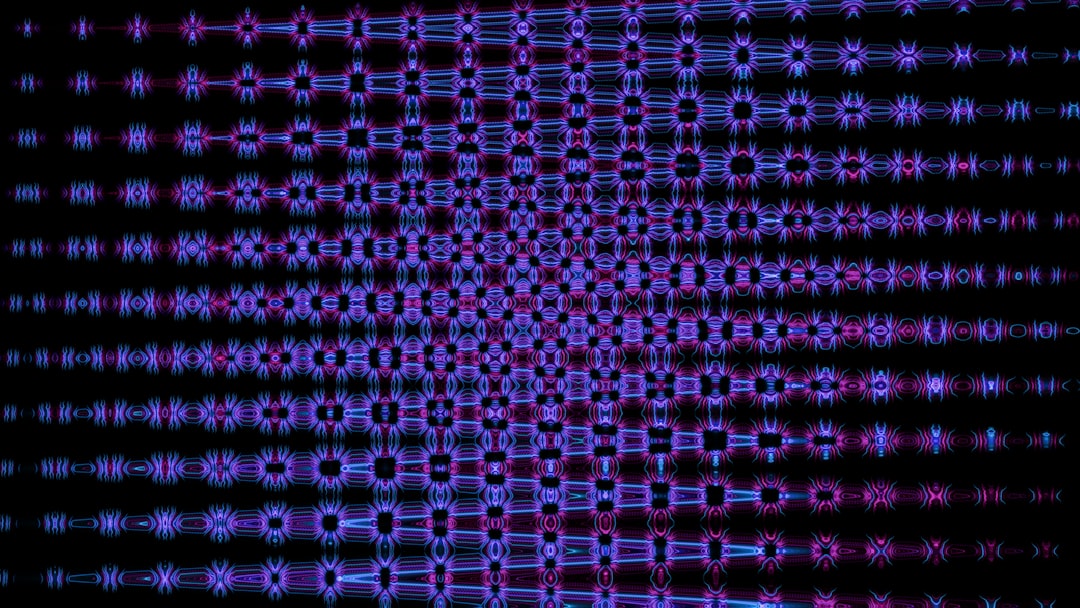 An abstract visualization of interconnected glowing blue nodes and lines on a dark background, representing a complex data network with clear connection points.